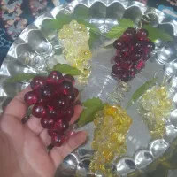 مگنت یخچال،جاکلیدی و اویز ماشین انگور کریستال