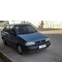 پراید مدل ۸۶ بی رنگ شاسی پلمپ