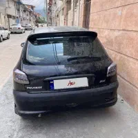206 مشکی|خودرو سواری و وانت|گرگان, |دیوار