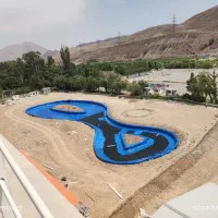 ساخت دریاچه مصنوعی با عایق ورق ژئوممبران آبی