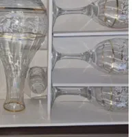 ظروف بلور پذیرایی ترک و المان و ژاپن