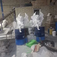 مجسمه فرشته فایبرگلاس نشکن
