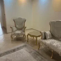 مبل ۷ نفره همراه با میز نهار ۶ نفره