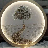 تابلو درخت کریستالی