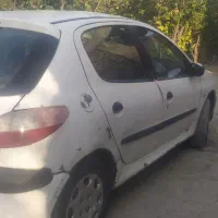۲۰۶ تیپ ۶ مدل ۸۸ سفید