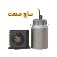 گلابگیر عرقگیر تقطیر ۱۰۰ لیتری کندانسور شیشه ای
