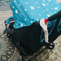 کالسکه کودک دو صندلی+یک رورک رایگان|کالسکه و لوازم جانبی|کرج, عظیمیه|دیوار