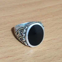 انگشتر نقره اسپرت مردانه