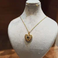 گردنبند صد زبان طرح صلیب / قلب