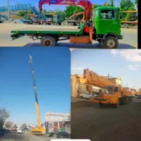 جرثقیل اجاره ی خاور3 تن تا25تن قیمت مناسب