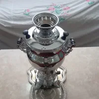سماور گازی نو با کارتون