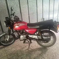 موتورسیکلت باکسر ۱۲۵ قرمز رنگ مدل۹۲