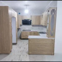 کابینت تمام چوب/ممبران دستگیره طلایی/0236DSF