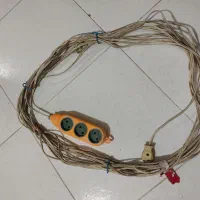 ۶ راهه صنعتی و ضد ضربه همراه ۱۵ متر سیم
