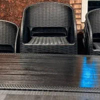 فروش میز و صندلی پلاستیکی دست دوم ناصر