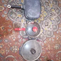 تابه گریل چدن،تابه2طرفه چدن،تابه تفلون یکجا 3 تومن