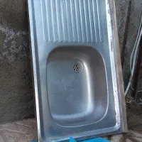 سینک استیل در حد نو