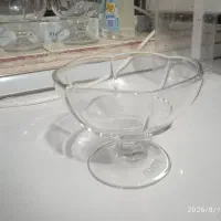 ظرف بستنی شیشه ایی