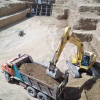 خاکبرداری بیل لودر نخاله خاک ماسه شهریار کل استان