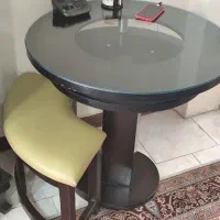میز ناهارخوری گرد سایزچهارنفره