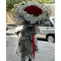 دسته گل لیلیوم (رز هلندی 35 تومان )گلفروشی باکس گل