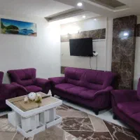 واحد دو خوابه زیر همکف مبله کامل