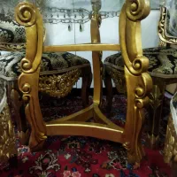 پایه میز غذاخوری چوبی
