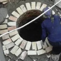 مقنی چاه آب چاه فاضلاب
