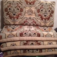 پشتی چنس پنبه مخمل سنگین