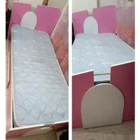 تخت تک نفره با تشک (به خریدار تخفیف داده می شود)