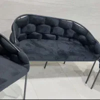 صندلی ارایشگاه چرم مشکی