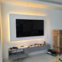 نصب ،نصاب تلویزیون  براکت تلویزیون دیواری