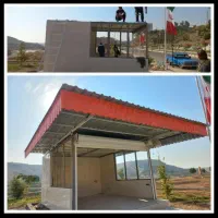 جوشکاری سیار،نصب سایبان