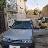 پراید88نقره ای