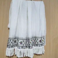 شال گلدوزی و پولک دوری شده
