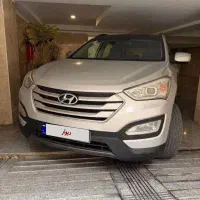 سانتافه 2014 وارداتی نقره‌ای دو دیفرانسیل