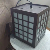 لوستر چوبی