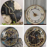 کادویی،تابلو و ساعت رزینی دیواری، جاکلیدی