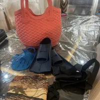 ساک فین چتر و پدل دست کاملا نو