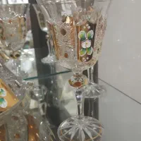 طلاکوب چک جام و گلس