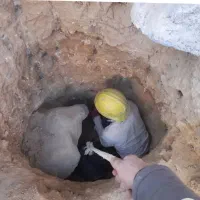 چاه کن مغنی تا عمق ۲۰۰ متر اول ایمنی بدکار