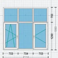 تولید و نصب در و پنجره دوجداره UPVC