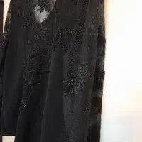 کت کرپ جنس عالی کار دست پشت و جلو استینا گیپور