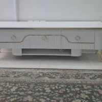 میز تلویزیون پایه فلزی ام دی اف