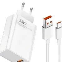 کابل و اداپتور اصلی33وات نو