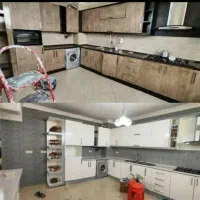 رنگ تخصصی کمدوکابینت چوبی وفلزی وMDF،بدون بازوبست