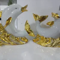 دو لفین دو قلو دکوری