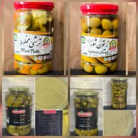 خیارشور/موادغذایی/ترشی لیته بندری/زیتون/ترشی سیر