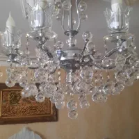 لوستر ۶شعله با لاله های آلمانی و دیوارکوب