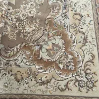 فرش ۱۲ متری طوسی گردویی